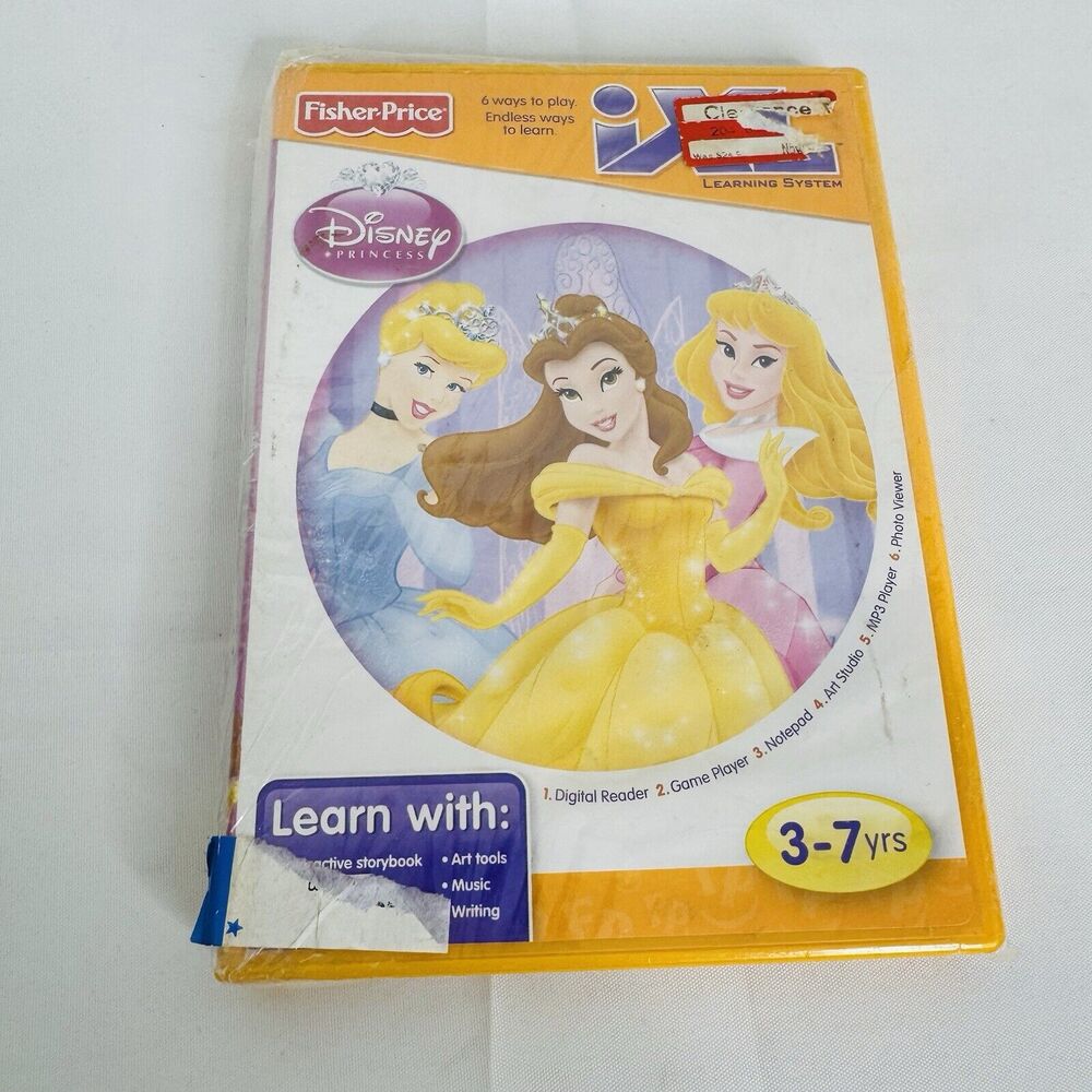 5 for‎ $25| Price iXL Learning System Disney Princess Video Game Sealed